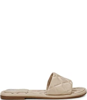 Vince Camuto Brennda Leather Flat Slides