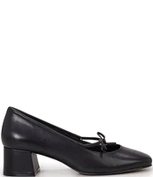 Vince Camuto Charley Leather Bow Pumps