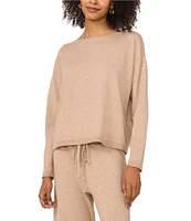 Vince Camuto Crew Neck Long Sleeve Top