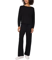 Vince Camuto Crew Neck Long Sleeve Top