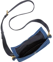 Vince Camuto Denim Livee Crossbody Bag