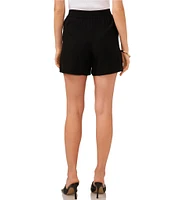 Vince Camuto Elastic Waist Mid Rise Shorts