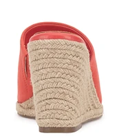 Vince Camuto Fayla Suede Wedge Espadrille Sandals