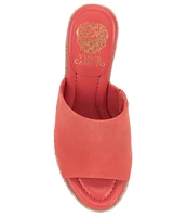 Vince Camuto Fayla Suede Wedge Espadrille Sandals