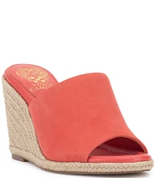 Vince Camuto Fayla Suede Wedge Espadrille Sandals