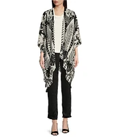 Vince Camuto Graphic Tropic Print Topper