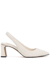 Vince Camuto Hamden Quilted Leather Slingback Pumps