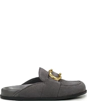 Vince Camuto Junnie Suede Slip On Buckle Mules