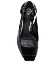 Vince Camuto Lizanie Patent Leather Peep Toe Dress Pump