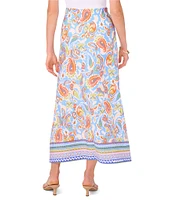 Vince Camuto Maxi Pull On Paisley Skirt