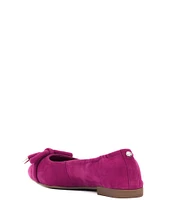 Vince Camuto Maysa Suede Bow Ballet Flats