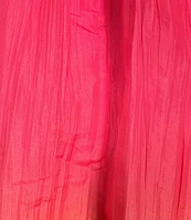 Vince Camuto Ombre Halter Neck Sleeveless Taffeta Dress