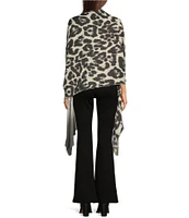 Vince Camuto Ombre Leopard Super Soft Scarf Wrap