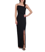 Vince Camuto Origami Draped Neck Sleeveless Ball Gown