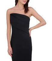 Vince Camuto Origami Draped Neck Sleeveless Ball Gown