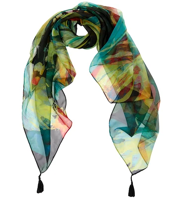 Vince Camuto Painterly Palms Scarf Wrap