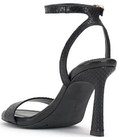 Vince Camuto Penelopy Snake Embossed Leather Dress Sandals