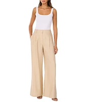 Vince Camuto Pleated Wide Leg Trouser Pants