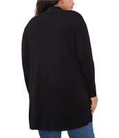 Vince Camuto Plus Size Long Sleeve Knit Tunic Cardigan