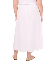 Vince Camuto Plus Size A Line Midi Skirt