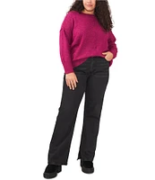 Vince Camuto Plus Size Crew Neck Long Sleeve Sweater