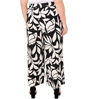 Vince Camuto Plus Size Floral Pull-On Pants