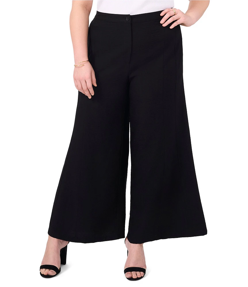 Vince Camuto Plus Size Wide Leg Flat Front Pants