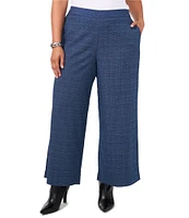 Vince Camuto Plus Size Woven Straight Leg Pant