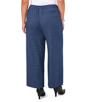 Vince Camuto Plus Size Woven Straight Leg Pant