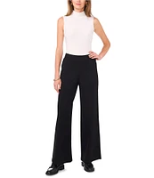 Vince Camuto Ponte High Rise Pull-On Wide Leg Pant