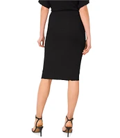Vince Camuto Pull-On Pencil Midi Skirt