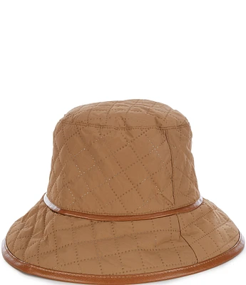 Vince Camuto Quilted Nylon Bucket Hat