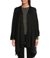 Vince Camuto Ribbed Lightweight Knit Topper