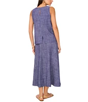 Vince Camuto Round Neck Sleeveless Tank