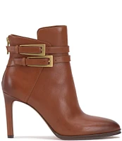 Vince Camuto Sahra Double Buckle Leather Booties