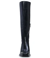 Vince Camuto Sangeti Leather Square Toe Tall Boots