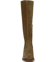 Vince Camuto Sangeti Suede Square Toe Tall Boots