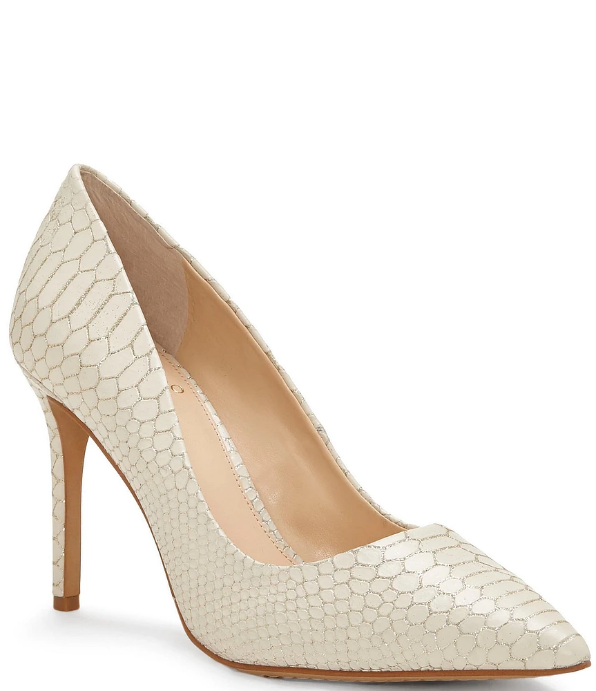 Vince Camuto Savilla Snake Embossed Design Dress Pumps