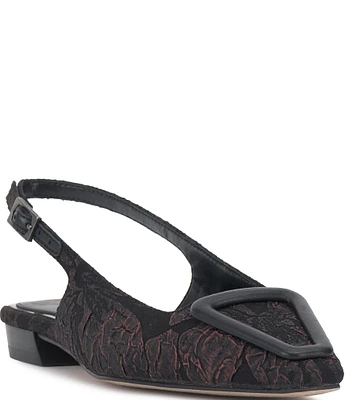 Vince Camuto Savy Brocade Slingback Flats