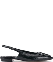 Vince Camuto Savy Leather Slingback Flats