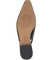 Vince Camuto Savy Leather Slingback Flats