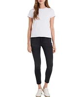 Vince Camuto Short Sleeve Crew Neck Knit Tee Shirt