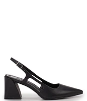 Vince Camuto Sindree Leather Slingback Pumps