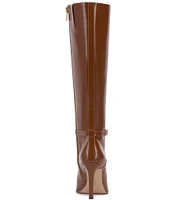 Vince Camuto Skylie Glossy Leather Tall Boots