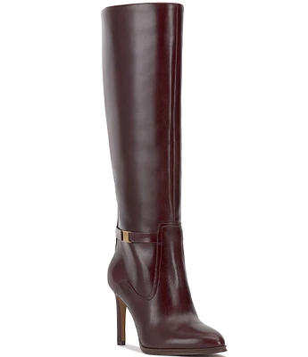 Vince Camuto Skylie2 Leather Wide Calf Tall Boots