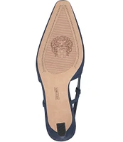 Vince Camuto Stilla Suede Ornament Slingback Pumps