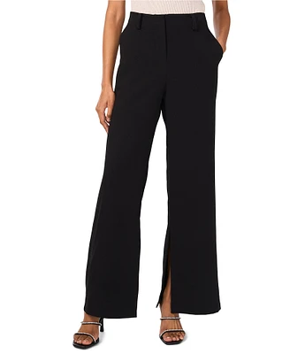 Vince Camuto Straight Leg Split Ankle Pant