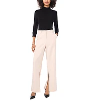 Vince Camuto Straight Leg Split Ankle Pant