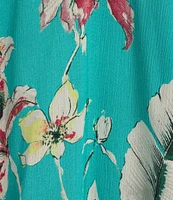 Vince Camuto Tropical Blooms Topper