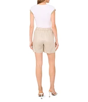 Vince Camuto Twill Pleated Shorts